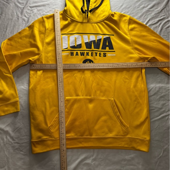 Colosseum Yellow Sweater with Ribbed Cuffs and Hood - Picture 2 of 5